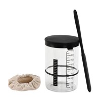 Bothyi - Kit De Tarro De Masa Madre, Fermentador, Tarro De Vidrio, Boca Ancha, Contenedor De Inicio De Masa Madre, Estilo A