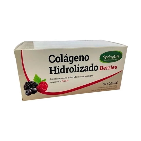 Colageno Hidrolizado Sabor Berries 30 Sobres