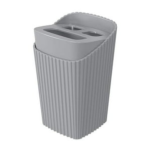 Coza - Soporte Para Cepillo De Dientes New Square Gris Frío Gris