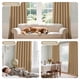 thumbnail image 2 of Cortinas térmicas Joydeco Beige Blackout 132 x 275 cm con 2 paneles, 2 of 9