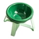 thumbnail image 3 of Cuenco Para Gatos Antideslizante, Antivómitos, De Cerámica, Para Gatitos, Gatos De Interior, Cachorros, Versión Corta, Verde, 3 of 3