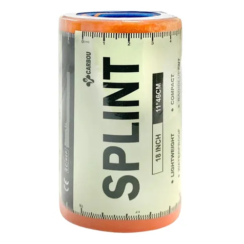 Genérico - Férula Moldeable Rollo Tipo Sam Arm Splint 11 X 46 Cm Naranja