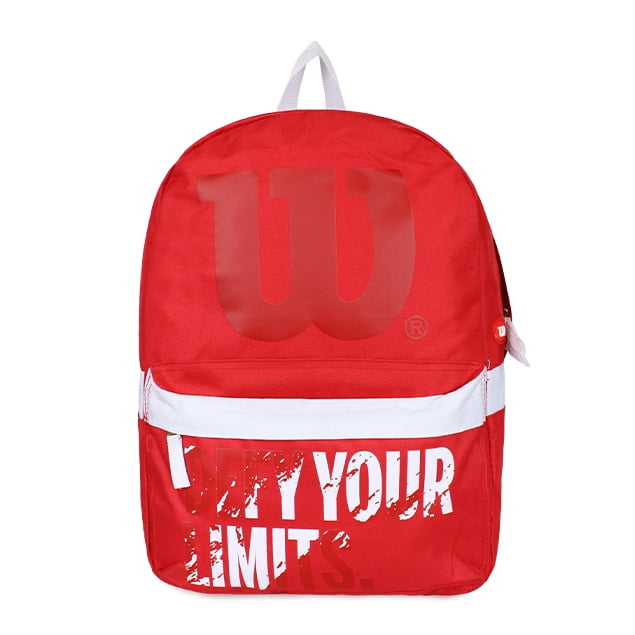 Wilson - Mochila Defy Roja Con Blanco
