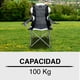 thumbnail image 5 of Silla Plegable con Reposabrazos Gris, 5 of 6