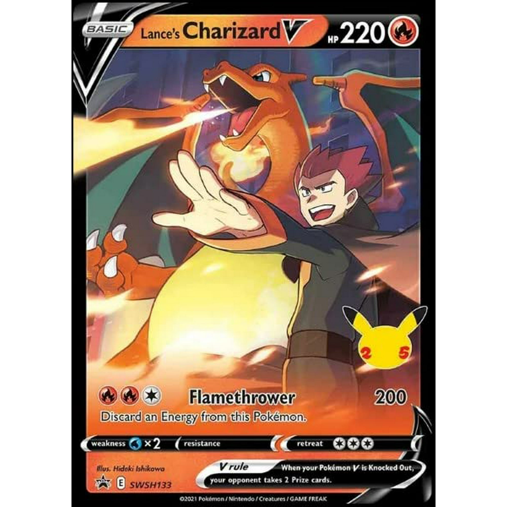 Tarjeta Pokémon Pokémon Celebration Charizard Swsh133 Promo