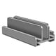 thumbnail image 2 of Soporte Vertical Universal Para Computadora Portátil Ajustable Para Computadoras Portátiles Organizar Escritorio Gris, 2 of 5