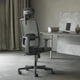 thumbnail image 2 of Silla Oficina Ejecutiva Lotto con cabecero Negro, 2 of 9