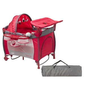 Bebesit - Cuna Pack And Play Traveler Roja