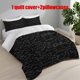 thumbnail image 1 of 3pcs Chemistry Themed Fabric Print Bedding Set Duvet Cover and Pillowcases, 1 of 5
