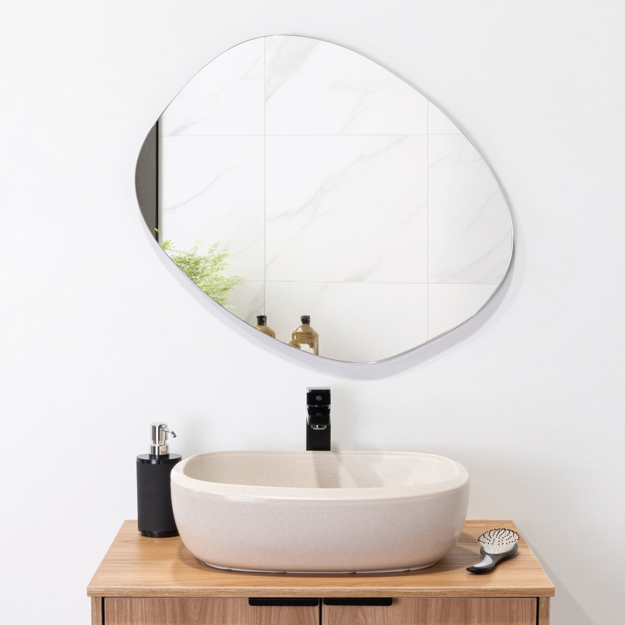 Fmfurniture - Espejo Forma Irregular50x64x1,9 Cm