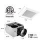 thumbnail image 4 of Ventilador de Baño VENTECHLATION 160 CFM Conducto de 15 cm, 4 of 6