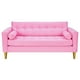 thumbnail image 1 of Sofa Retro 3c Felpa 01 Rosado, 1 of 6