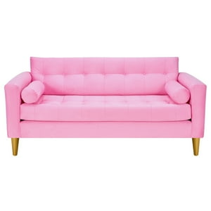 Bodevir - Sofa Retro 3C Felpa 01 Rosado