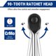 thumbnail image 3 of Llave de carraca WORKPRO 1/2" de 90 dientes, 3 of 8