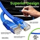 thumbnail image 4 of Cable Ethernet GearIt Cat 6 de 25 pies (7,6 m), paquete de 20, azul, 4 of 9