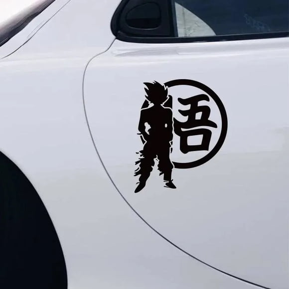 Vinilo Adhesivo Goku para Un Buen Fanático de Dragonball