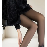 Genérico - Set 2 Calzaleggins Elastica Efecto Piel Panty Otoño Invierno