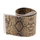 thumbnail image 2 of Simulación Piel de serpiente Ca?a de pescar Mango Cuero Decoración Accesorio Amarillo, 2 of 5