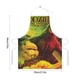 thumbnail image 2 of Delantal Temático Godzilla Desmarcar con Bolsillos, 2 of 6