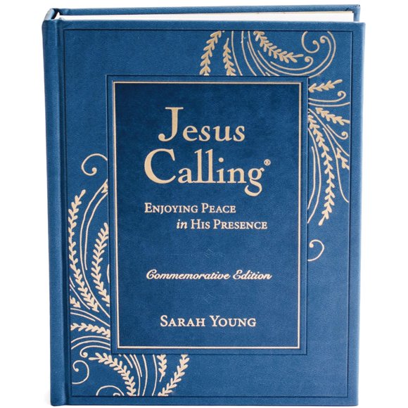 Libro Thomas Nelson "Jesus Calling" Edición Conmemorativa