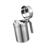Bothyi - Dispensador De Aceite Portátil De Acero Inoxidable Para Cocina De Camping Doméstica