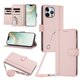 thumbnail image 1 of Funda Tipo Libro para iPhone 13 Pro Max con Ranuras para Tarjetas, Rosa, 1 of 6