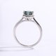 thumbnail image 3 of Anillos de Moissanita de Oro Blanco de 18K de 1 Uds para Mujer Regalo Color D VVS1 Anillos de Diamante Anillos de Plata Esterlina S925 Joyería Anillos de Compromiso de Moissanita con Certificado, 3 of 8