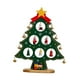 thumbnail image 1 of Decoración De árbol De Navidad De Madera De Escritorio, Divertida Para Fiesta De Navidad, Aniversario, Vacaciones, Verde, Pequeño, 1 of 3