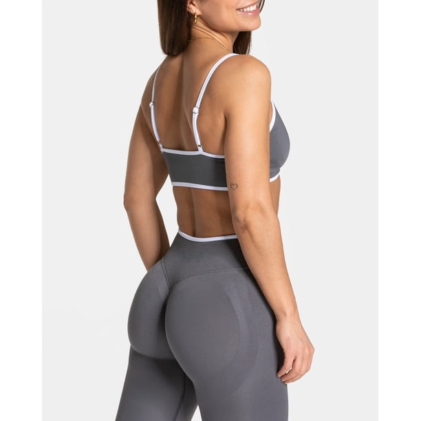 Conjunto Deportivo Para Mujer Leggings Y Peto Corto