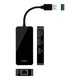 thumbnail image 4 of Hub USB 3.0 Belkin con 3 puertos USB y Gigabit Ethernet - negro, 4 of 9