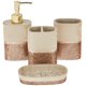 thumbnail image 1 of Accesorios de baño Sweet Home Collection Parker Set de 4 piezas, 1 of 3