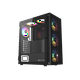 thumbnail image 1 of Gabinete Gamer XYZ AIRONE 100 Mesh Black, 6x 120/140mm A-RGB Fan, USB 3.0, ATX, 1 of 8