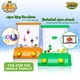 thumbnail image 2 of Juego portátil YoYa Toys en miniatura Aqua Arcade con lanzamiento de anillos de pesca y baloncesto, 2 of 8