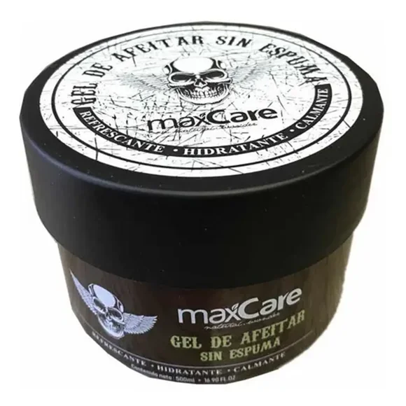 Gel de afeitar sin espuma 500ml maxcare