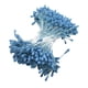 thumbnail image 3 of 1 paquete artificial mate cabezas dobles flor estambre pistilo azul marino, 3 of 5