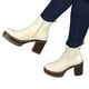 thumbnail image 3 of Botin de Mujer Taco Cuadrado 17 Yassne Marron, 3 of 5