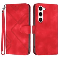 Funda Foxdock Para Samsung Galaxy S23 – Tipo Libro Con Soporte, Billetera, Correa Y Diseño Elegante