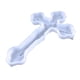 thumbnail image 3 of de resina cruzada, molde de silicona colgante, bricolaje, cruz reutilizable, molde de fundición multiuso, molde de epoxi para decoración de , blanco, 3 of 5
