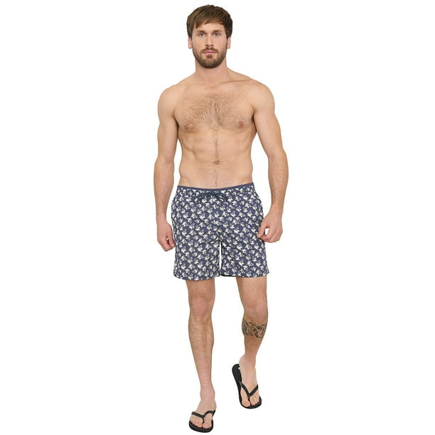 Traje de Baño Hombre Azul Full Print Corona