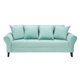 thumbnail image 2 of Living Lua Sofa 3 Cuerpos + 2 Poltronas Felpa Verde Agua, 2 of 6