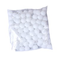Magideal - Pelotas De Pong, Pelotas De Tómbola, Repuesto De Entretenimiento, Pelotas De Juego De Bingo Multiusos De 40Mm Para Suministros De Fiesta, Juegos De Pi 150 Piezas Blancas