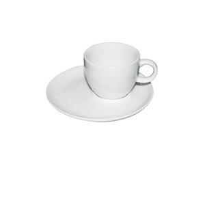 Imahe - Set De 6 Taza Desplazada Con Platillo 110 Ml