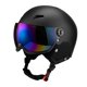 thumbnail image 2 of Casco De Esquí, Gafas Protectoras, Casco De Patineta Para Deportes De Invierno Al Aire Libre, Negro, XL, 2 of 5