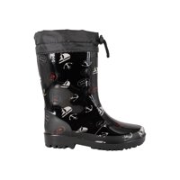 Bota De Agua Con Polar Zamio Negro Bamboo