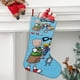 thumbnail image 2 of Calcetines de Navidad de Lino Blanco Doug 45cm x 32cm, 2 of 5