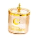 thumbnail image 2 of Decoración Del Jarra De Dulces De Ramadán Organizador De Encimera Resuable Candy Serving Jar Tower Amber, 2 of 5