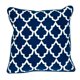 thumbnail image 1 of Almohada cuadrada geométrica azul 50x50 cm de la colección Parkland, 1 of 8