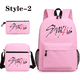 thumbnail image 1 of New fashion Korean K-POP three-piece backpack teenage school backpack shoulder bag pen bag large capacity schoolbag, 1 of 3