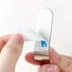 thumbnail image 4 of Set Of 3, Stainless Steel Adhesive Hook, Kitchen Single Hanger Hook, Hook Fro Hanging Clothes Towel Bags, Bathroom Toilet Hanging Clothes Hook, Silvery, 4 of 4