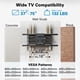 thumbnail image 2 of Soporte de pared para TV PERLESMITH Full Motion para televisores de 37 a 75 pulgadas, 60 kg, 2 of 7